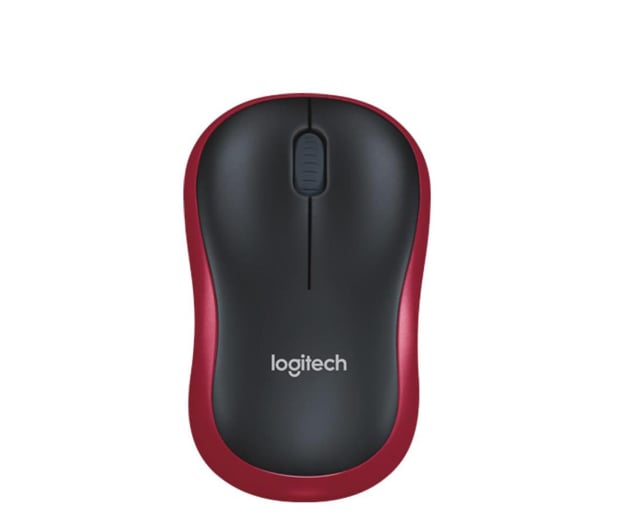 Logitech M185 czerwona - 69077 - zdjęcie